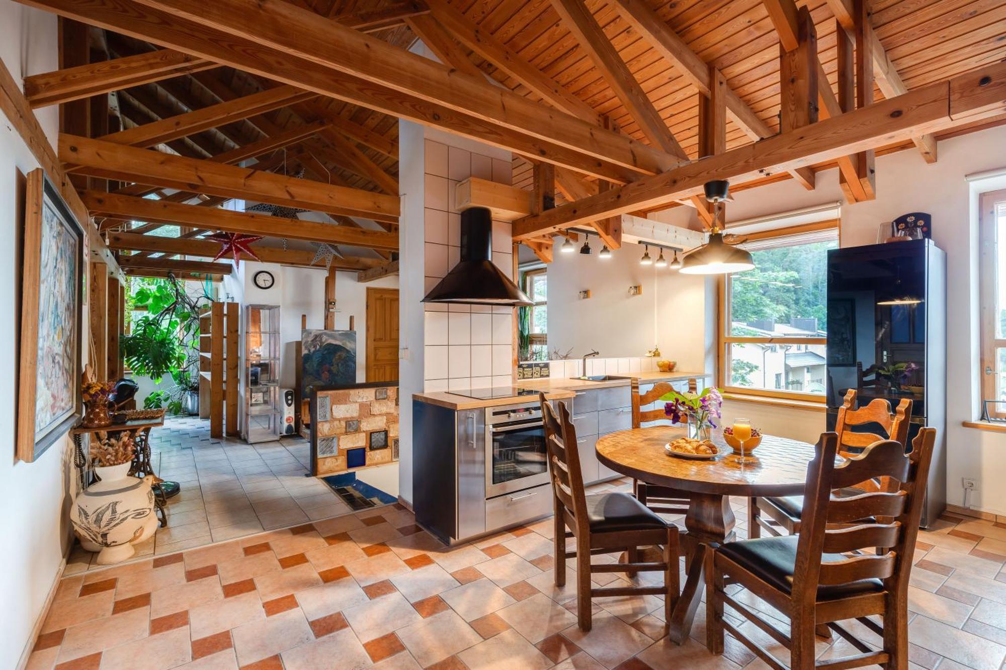 House Of Sun Bed & Breakfast Vilnius Exterior photo